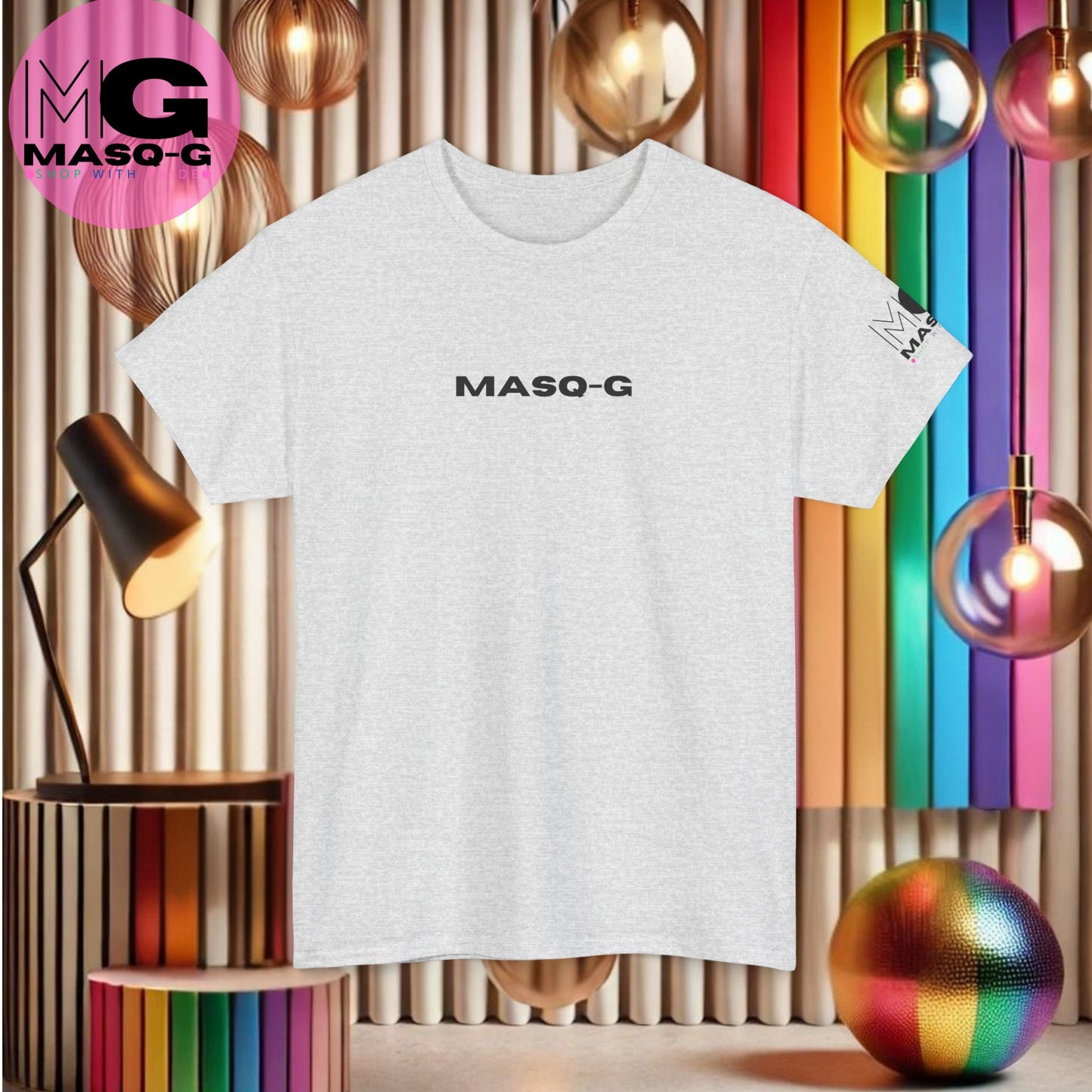 Pride T-shirt - Voor een stralende Regenboog Smile in Rug (Letterlijk)