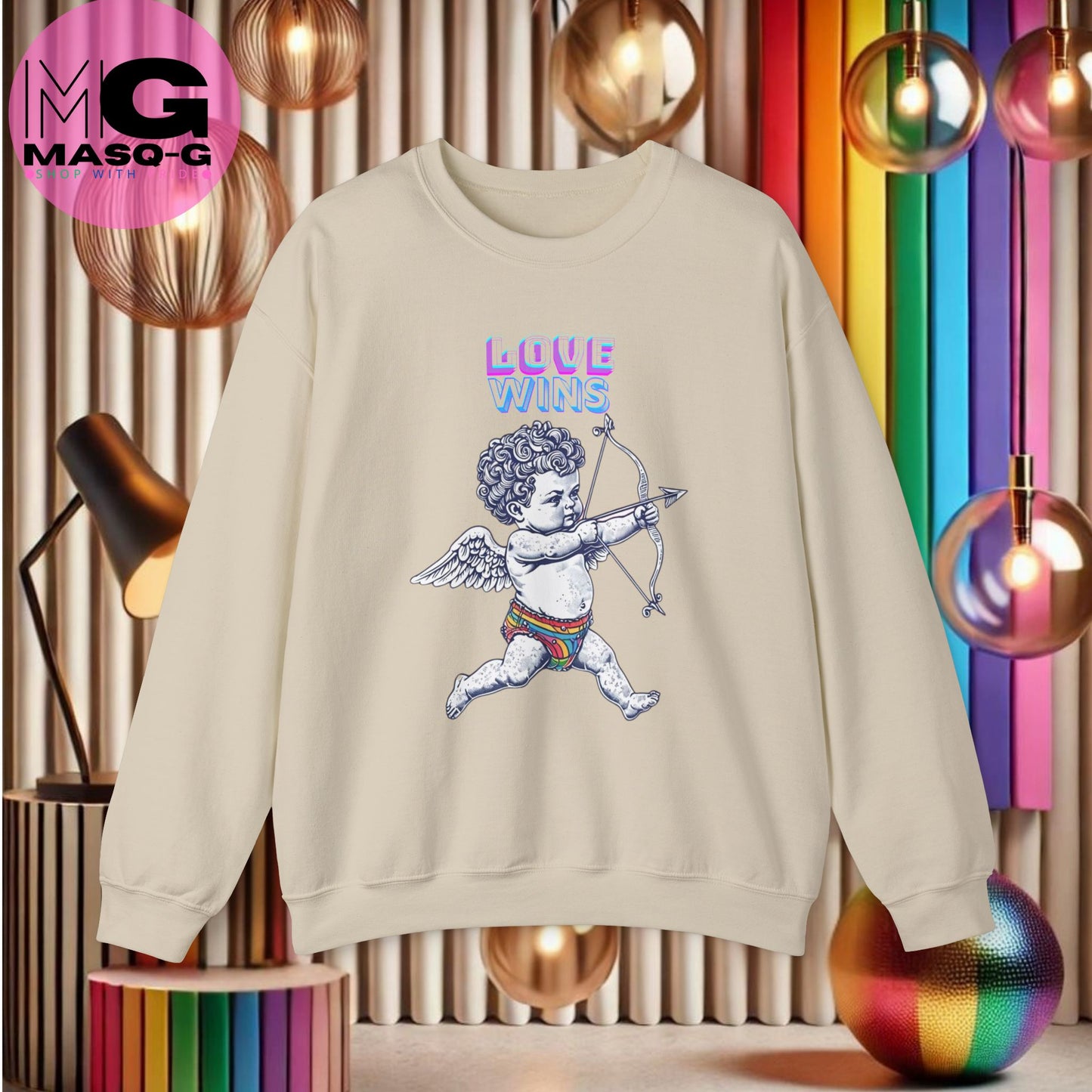 Love Wins Sweatshirt - Omdat Liefde Altijd Wint