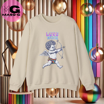 Love Wins Sweatshirt - Omdat Liefde Altijd Wint