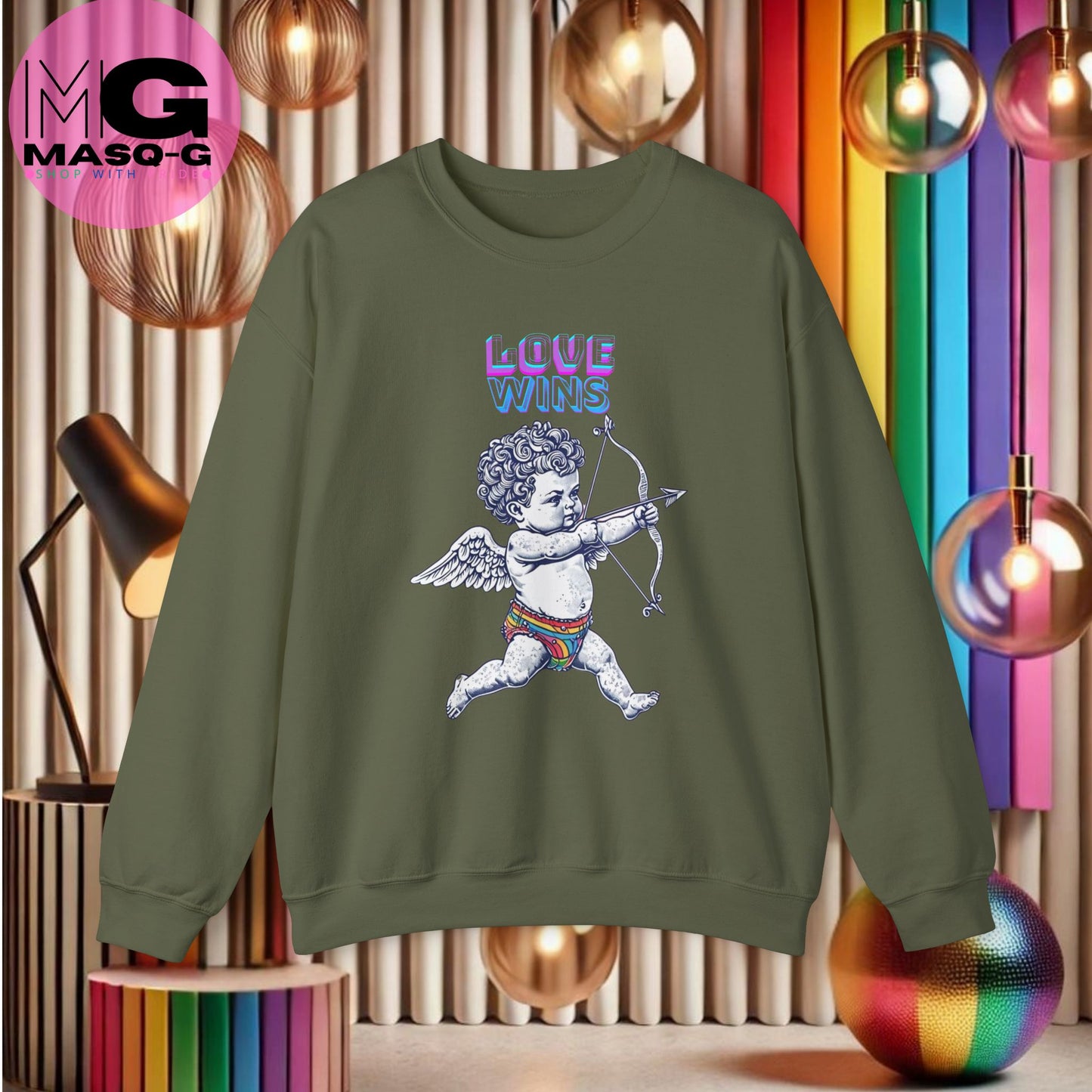 Love Wins Sweatshirt - Omdat Liefde Altijd Wint
