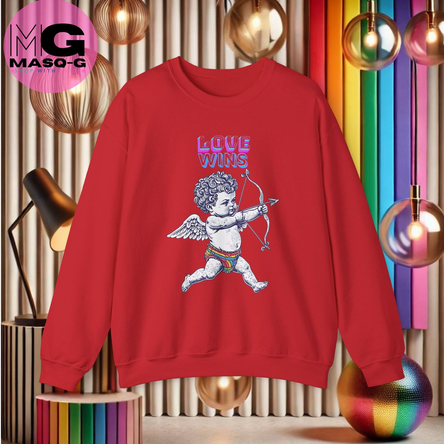 Love Wins Sweatshirt - Omdat Liefde Altijd Wint
