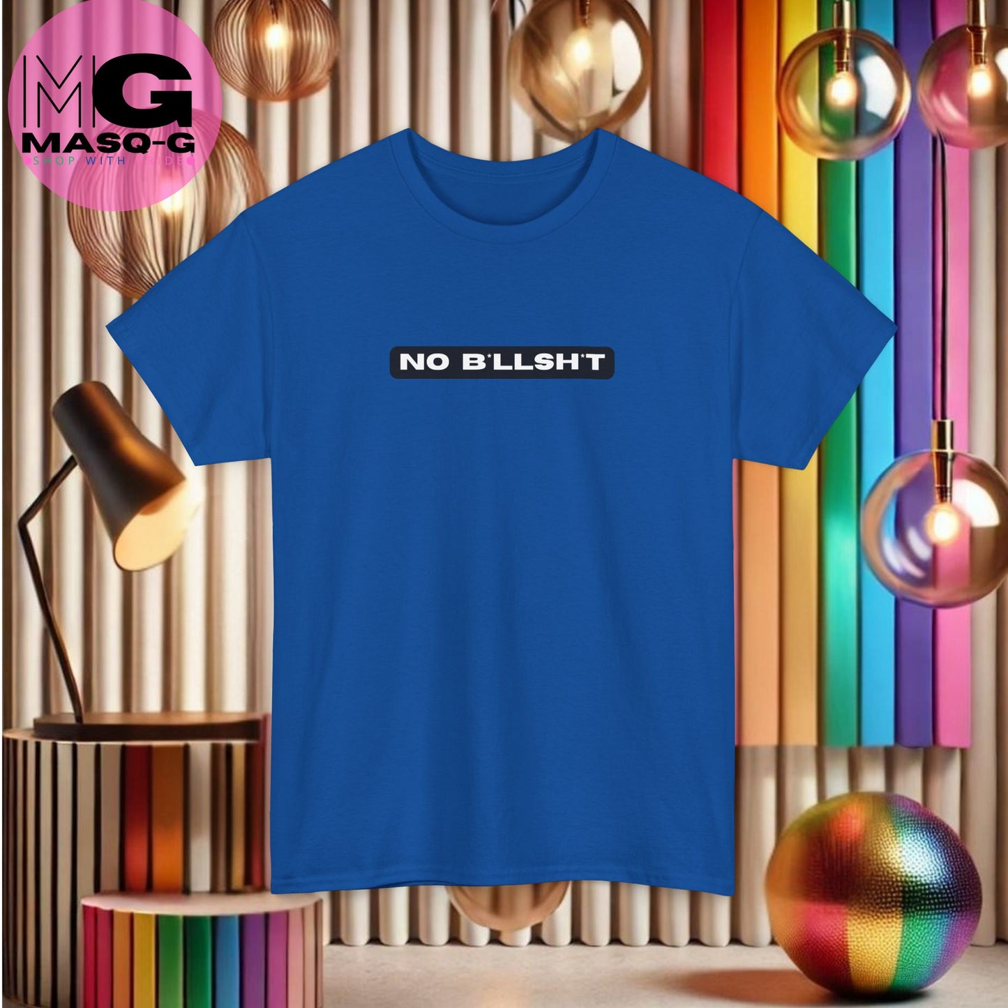 No Bllshit T-shirt - Want Wie Heeft Wel Tijd Voor Onzin?