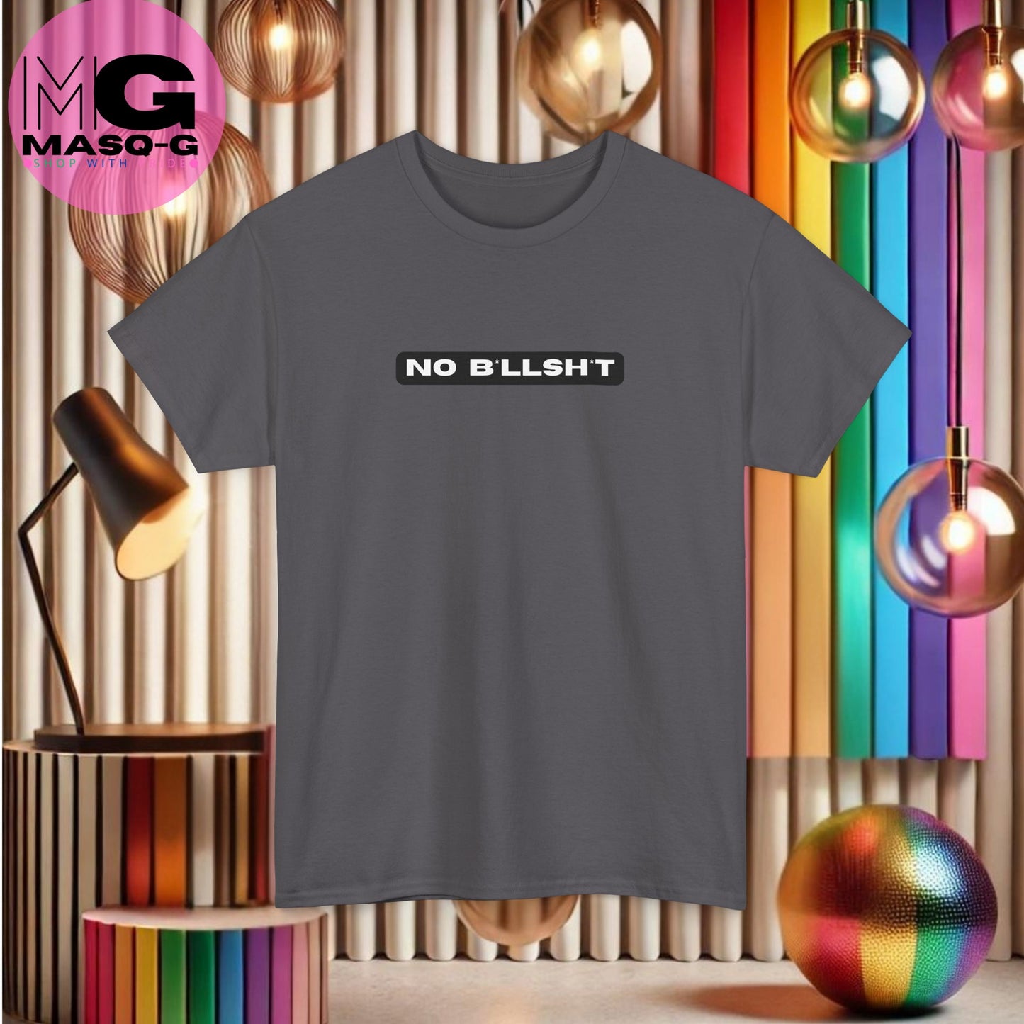 No Bllshit T-shirt - Want Wie Heeft Wel Tijd Voor Onzin?