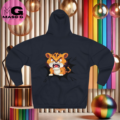 "Try Me" Hoodie - Voor Wanneer Jouw Innerlijke Tijger Wil Brullen