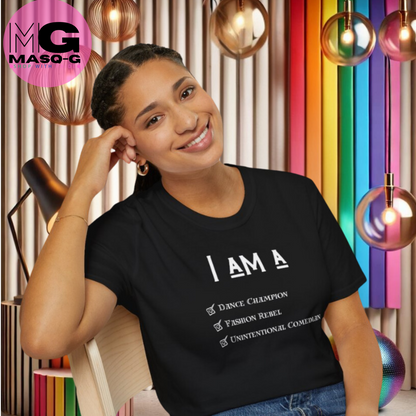 "I Am A" T-shirt - Voor De Komische Mensen Onder Ons