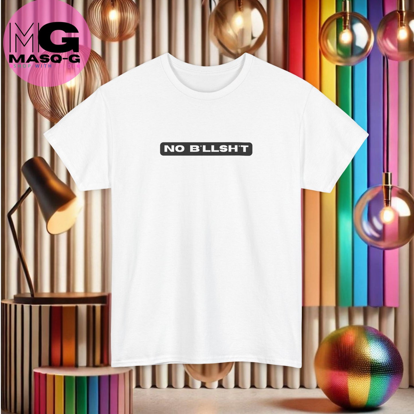 No Bllshit T-shirt - Want Wie Heeft Wel Tijd Voor Onzin?