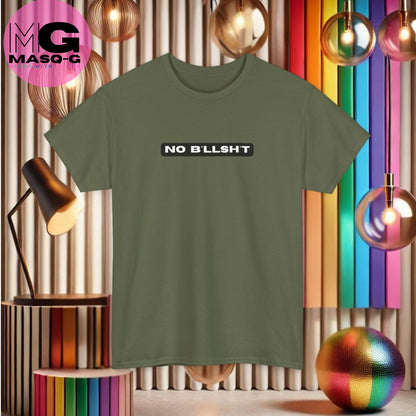 No Bllshit T-shirt - Want Wie Heeft Wel Tijd Voor Onzin?