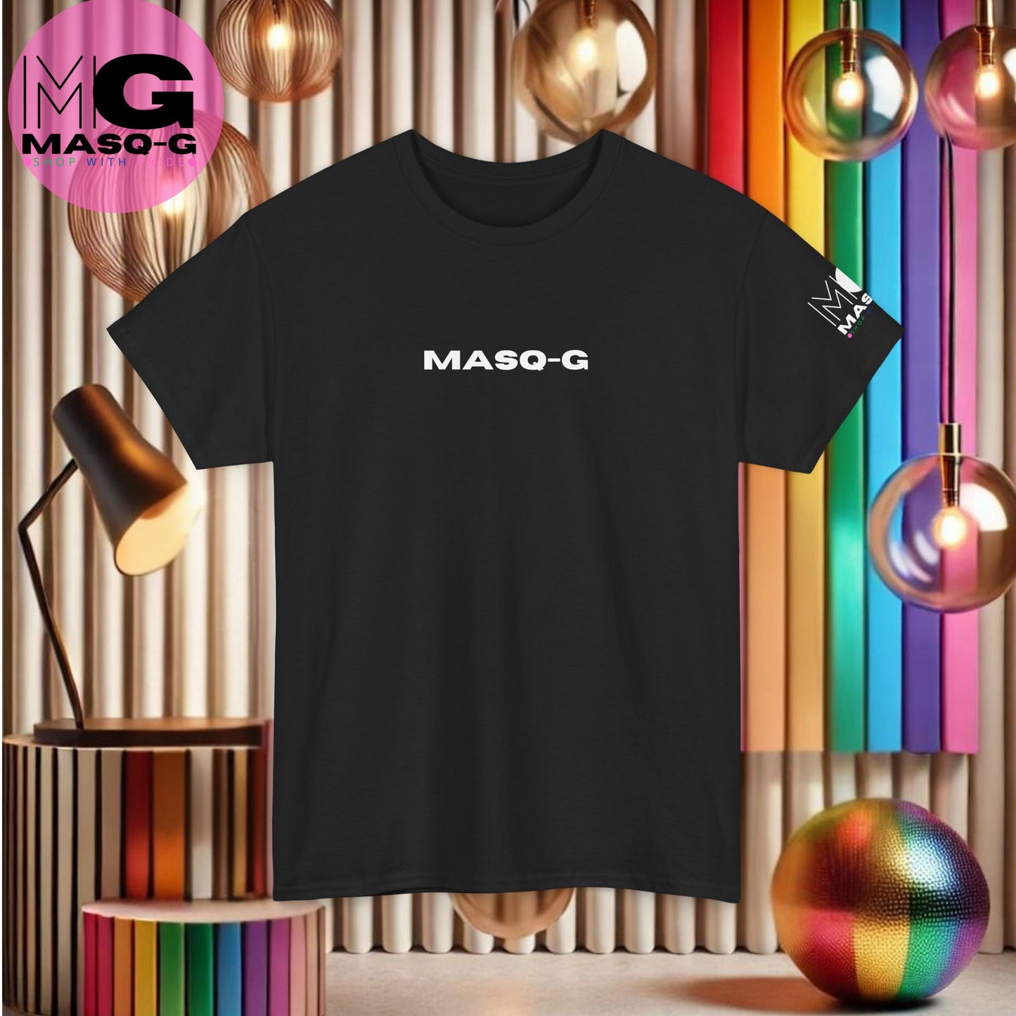 Pride T-shirt - Voor een stralende Regenboog Smile in Rug (Letterlijk)