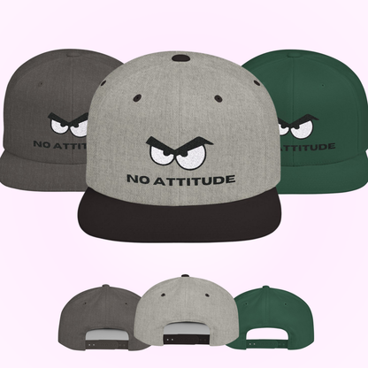 Stoere Snapback - No Attitude